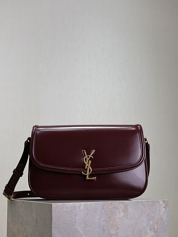 YSL Cassandra Leather YSL6625-04 Bag Size 23x16x6CM