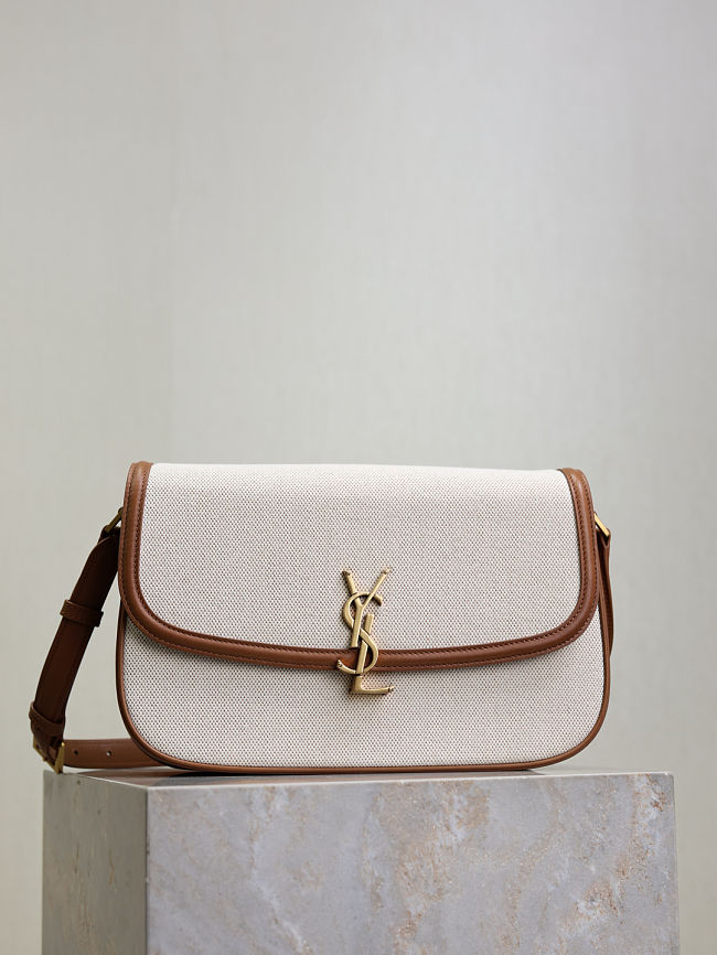 YSL Cassandra Leather YSL6625-05 Bag Size 23x16x6CM - 1