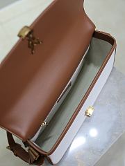 YSL Cassandra Leather YSL6625-05 Bag Size 23x16x6CM - 6
