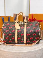 LV x TM KEEPALL BANDOULIÈRE 45 M13764 Size 45x27x20cm - 4