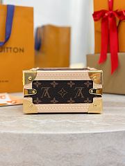 LV x TM MINI SQUARE TRUNK CHERRY M14040 Size 17x8x17cm - 2
