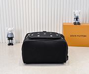 LV Montsouris Blason Denim Size 32x40x19cm - 5