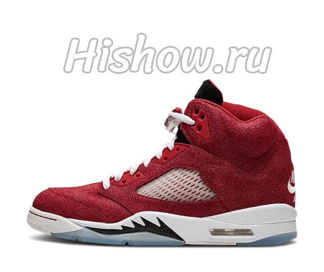 Air Jordan 5 Retro NCAA Pack Oklahoma Red HQ7978-600 - 1