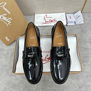 Christian Louboutin Loafer MAD Black Glossy Men's LB2210 - 3