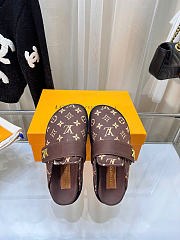 LV Monogram Clogs Brown LV2140 - 6