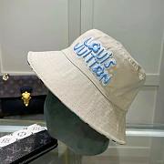Louis Vuitton Craggy Bucket Cream Hat - 1