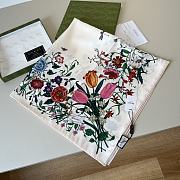 Gucci Scarf Code GG2250 Size 90x90cm - 4