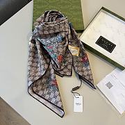Gucci Scarf Code GG2252 Size 90x90cm - 5