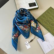 Gucci Scarf Code GG2254 Size 90x90cm - 1
