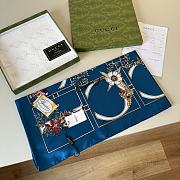 Gucci Scarf Code GG2254 Size 90x90cm - 5
