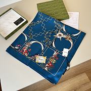 Gucci Scarf Code GG2254 Size 90x90cm - 4