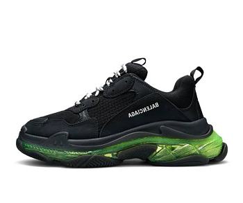 Balenciaga Triple S Black Yellow Fluo 541624 W09ON 1047