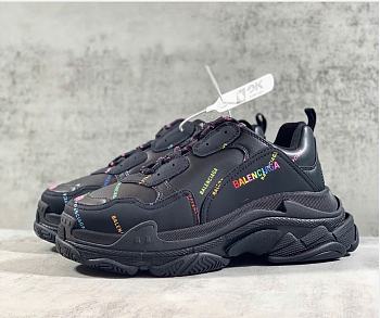 Balenciaga Triple S Letter Colorful 524039 W2FA1 1210