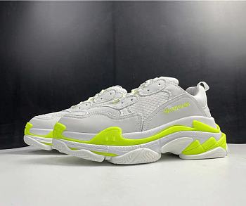 Balenciaga Triple S Sneaker Metallic Silver White 536737 W0901 9088