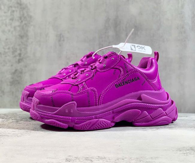 Balenciaga Triples S Purple Pink 524039 W2FA1 9016 - 1