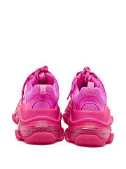 Balenciaga Triple S Clear Sole Fuchsia Pink  541624W2FG15059 - 4