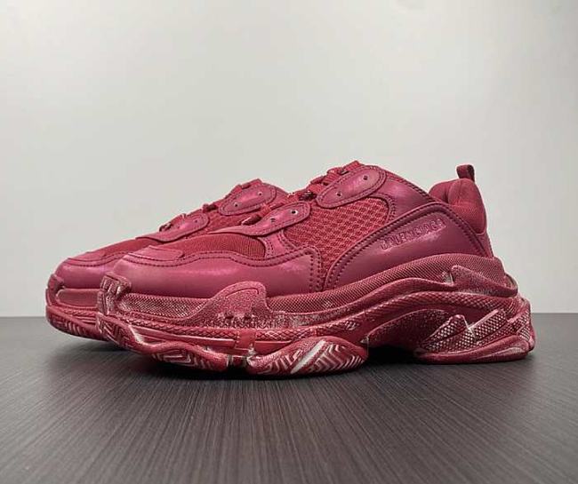 Balenciaga Triple S Dark Red 524039 W3CN3 6000 - 1