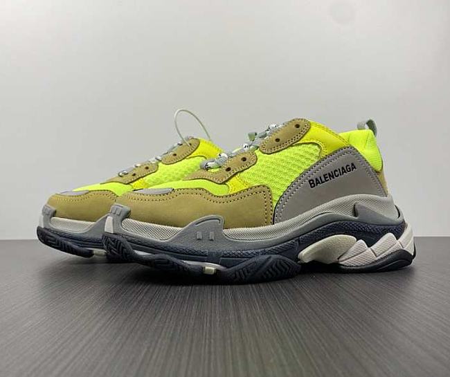 Balenciaga Triple S Green Grey 512175 W09O3 1801 - 1