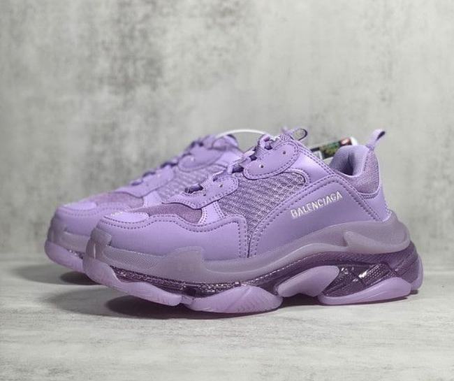 Balenciaga Triple S Clear Sole Purple 544351 W2GA1 5890 - 1