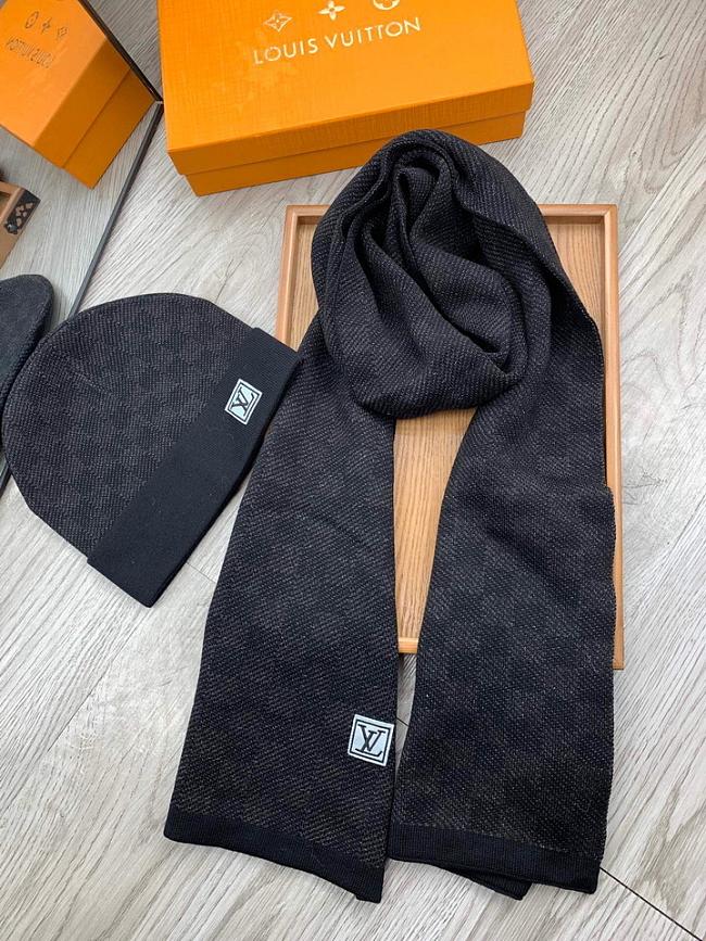 LV Scarf & Beanie Combo (2 items) LV1840-04 - 1