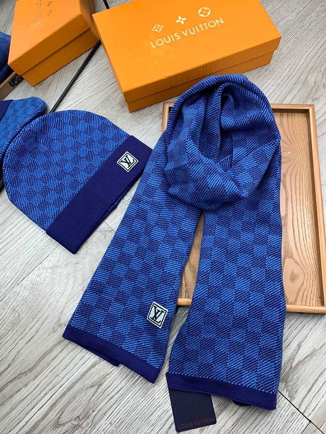 LV Scarf & Beanie Combo (2 items) LV1841-03 - 1