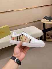 Burberry Leather Sneakers with Logo B0231 - 4