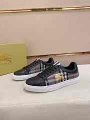 Burberry Leather Sneakers with Logo B0233 - 1