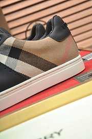 Burberry Suede And House Sneaker B0052 - 5
