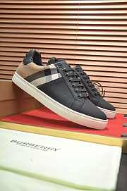 Burberry Suede And House Sneaker B0052 - 4
