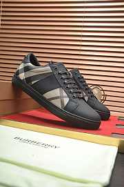 Burberry Suede And House Sneaker B0054 - 2