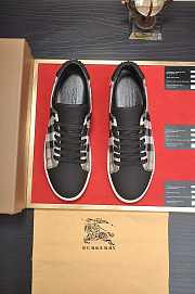 Burberry Suede And House Sneaker B0055 - 3