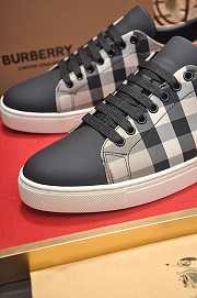 Burberry Suede And House Sneaker B0056 - 4