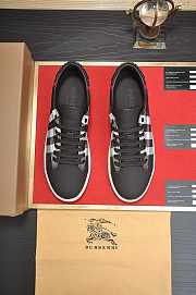 Burberry Suede And House Sneaker B0056 - 3
