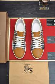 Burberry Suede And House Sneaker B0057 - 3