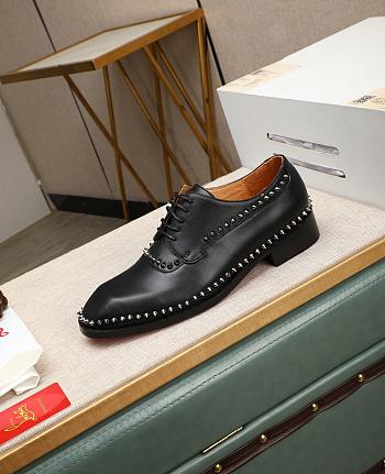 Christian Louboutin Cocoriclou Leather Loafers CL0005