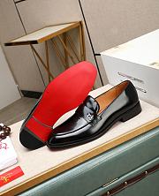Christian Louboutin Men's Loafers Patent Leather CL009 - 4