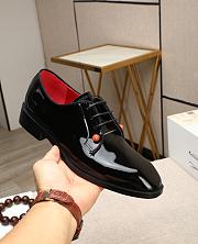 Christian Louboutin Men's Loafers Patent Leather CL010 - 4