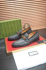 Gucci Paride Horsebit Loafers Monogram GG0211 - 5