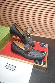 Gucci Paride Horsebit Loafers Monogram GG0211 - 4
