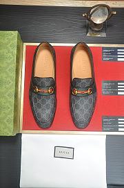 Gucci Paride Horsebit Loafers Monogram GG0211 - 3