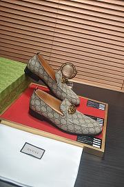 Gucci Paride Horsebit Loafers Monogram GG0212 - 5