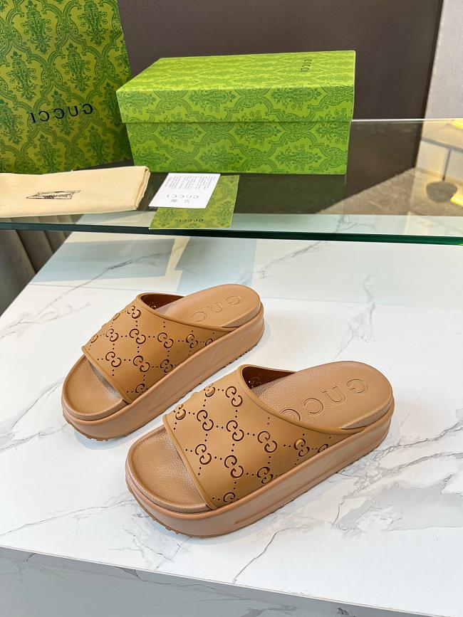 Gucci Slippers Platform GG5424 - 1
