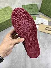 Gucci Suede and Rhinestone Sneakers GG3666 - 4