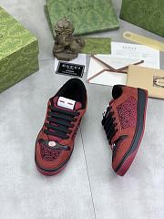 Gucci Suede and Rhinestone Sneakers GG3666 - 3