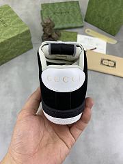 Gucci Suede and Rhinestone Sneakers GG3667 - 5