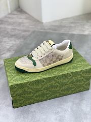 Gucci Suede and Rhinestone Sneakers GG3668 - 1