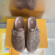 LV Monogram Clogs Brown LV3145 - 1