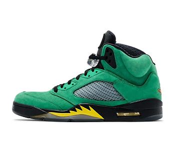 Air Jordan 5 Retro Oregon Ducks 454803-535