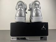 Air Jordan 6 Retro PSG Paris Saint-Germain Silver IQ5135-001 - 6