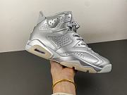 Air Jordan 6 Retro PSG Paris Saint-Germain Silver IQ5135-001 - 2
